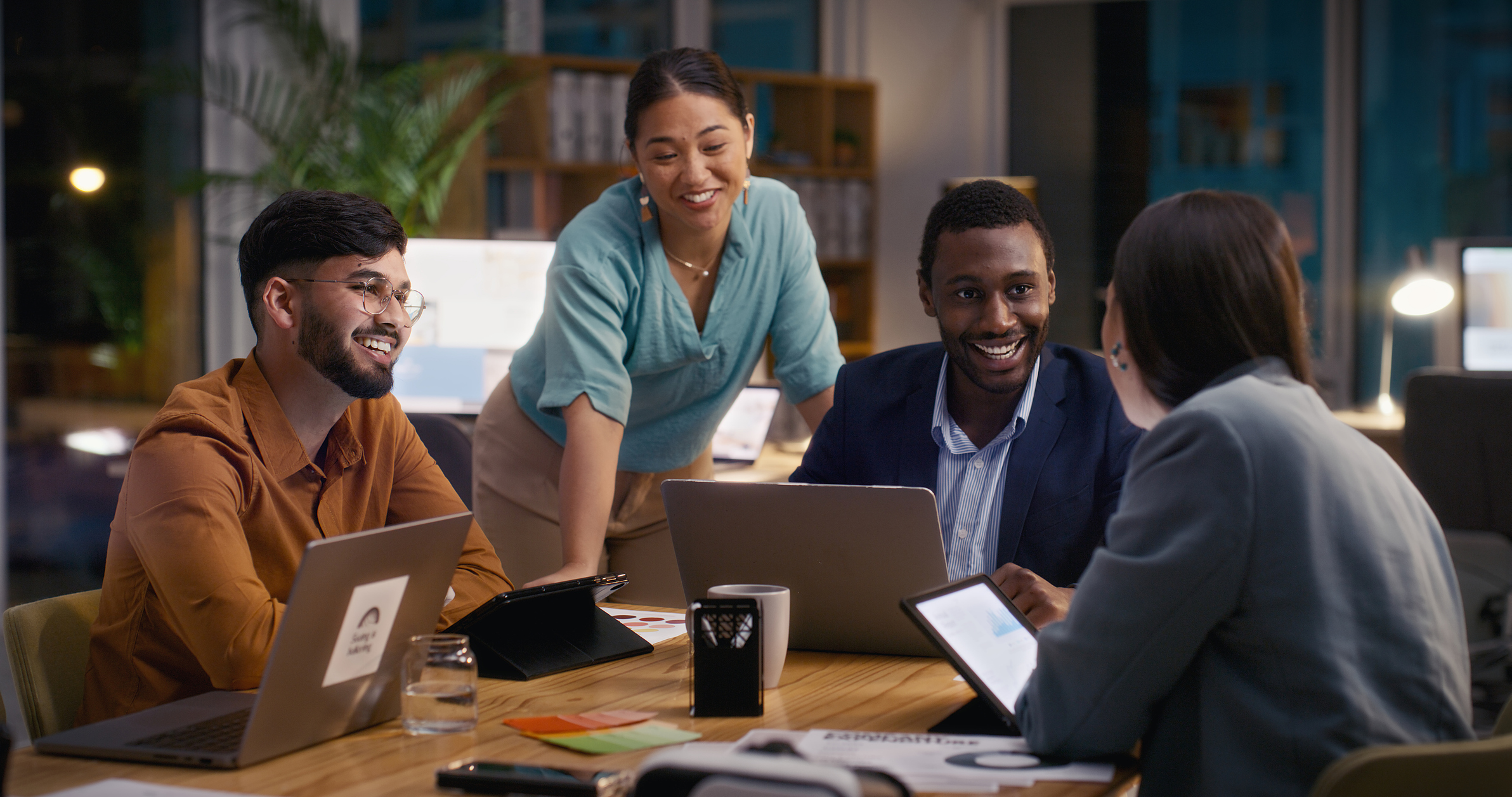 CTO-led team collaborating on technology strategy